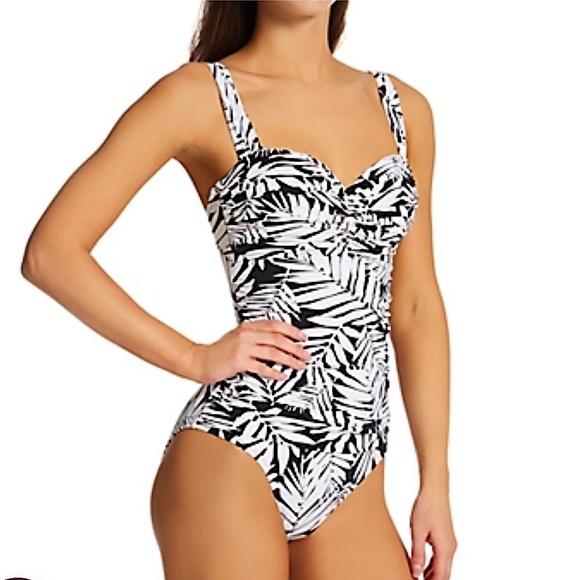 Bleu Rod Beattie Urban Oasis Bandeau One Piece - Picture 2 of 16